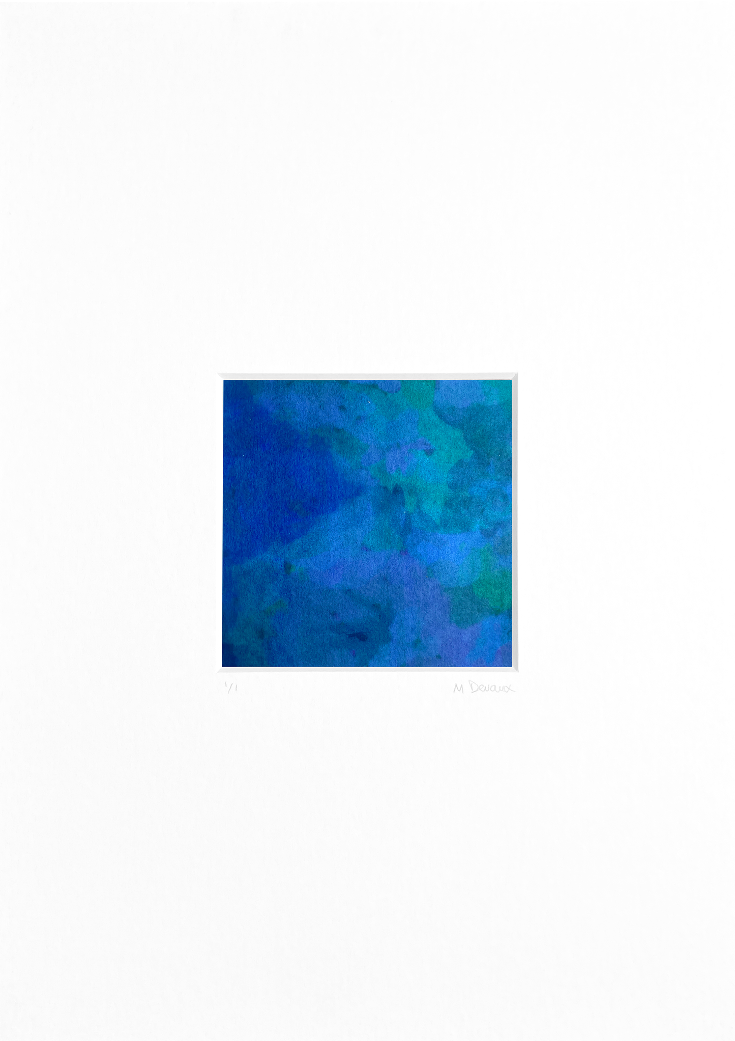 AZUL | Monoprint