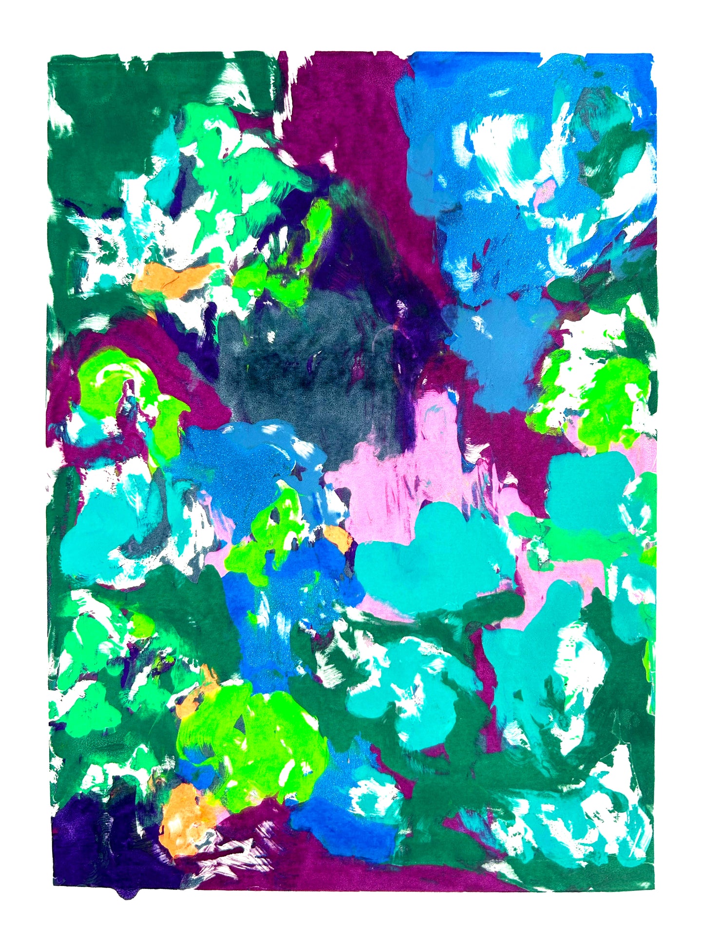 Frank's (Framed) | Monoprint