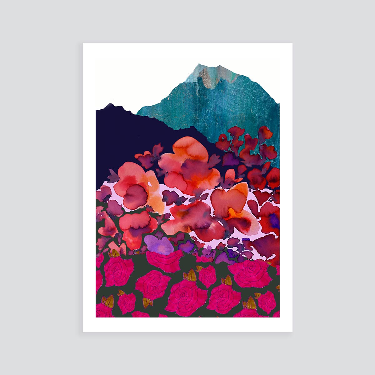 Charity collaboration: "Growing Up(wards)" | Giclée print