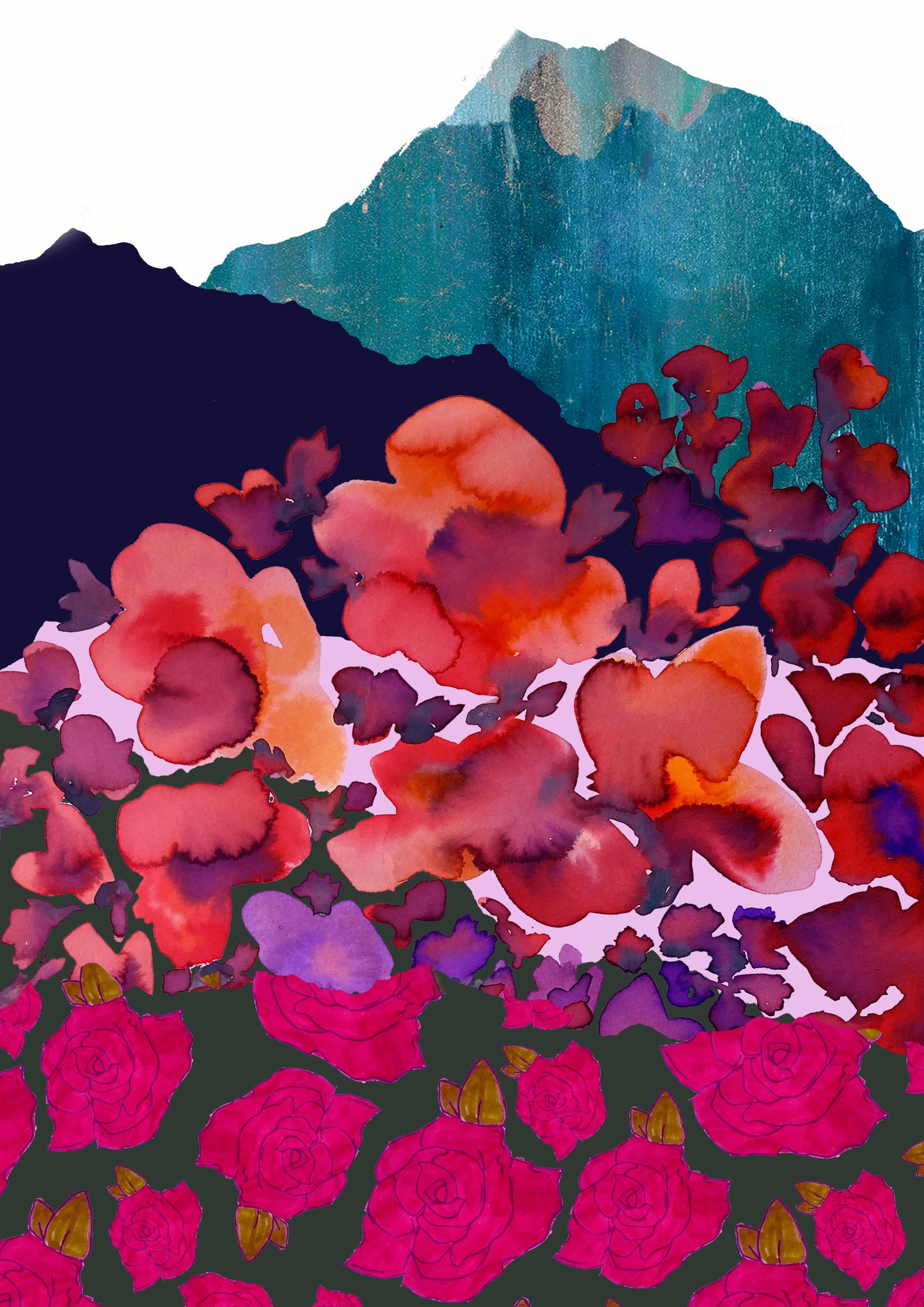 Charity collaboration: "Growing Up(wards)" | Giclée print