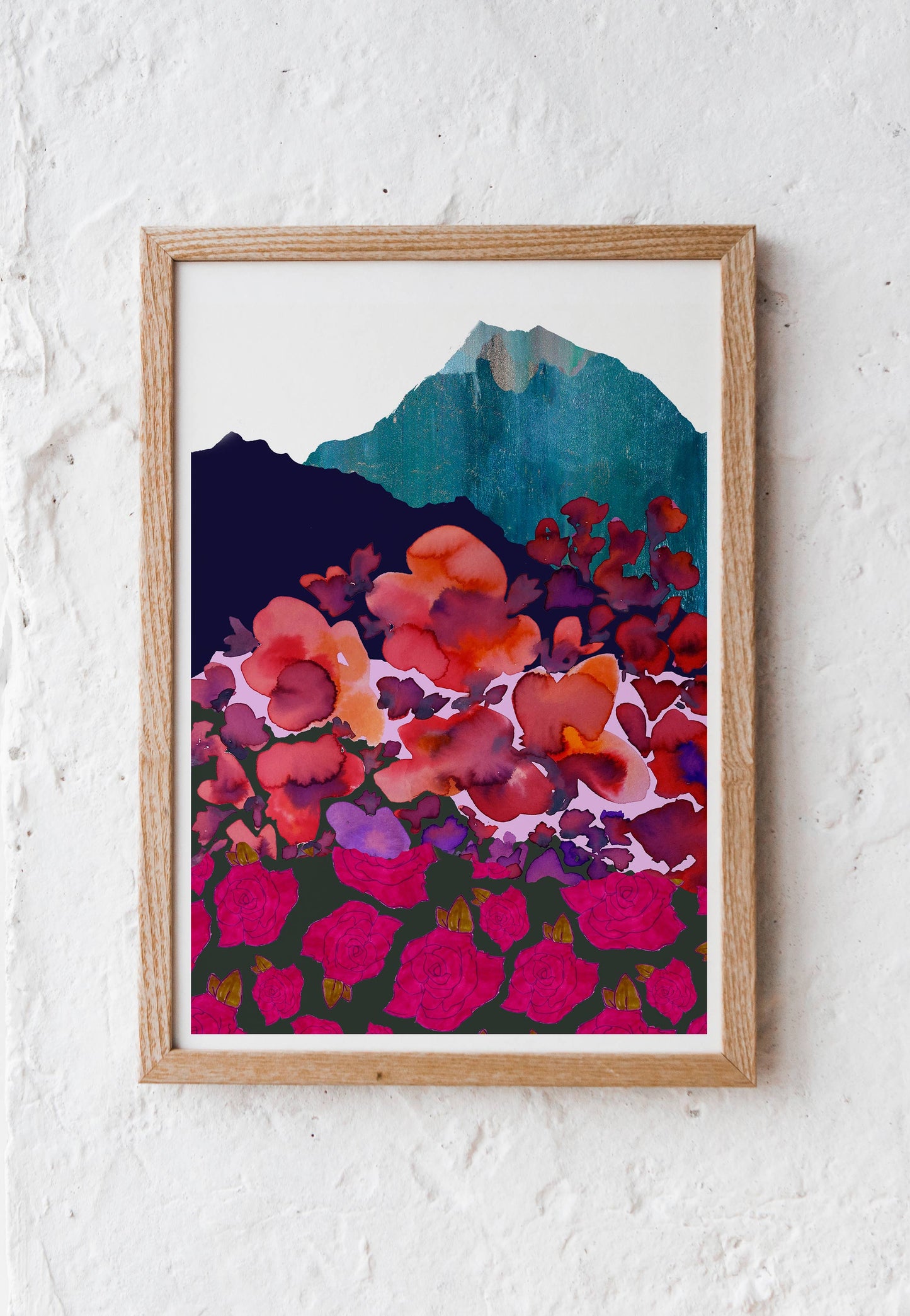 Charity collaboration: "Growing Up(wards)" | Giclée print