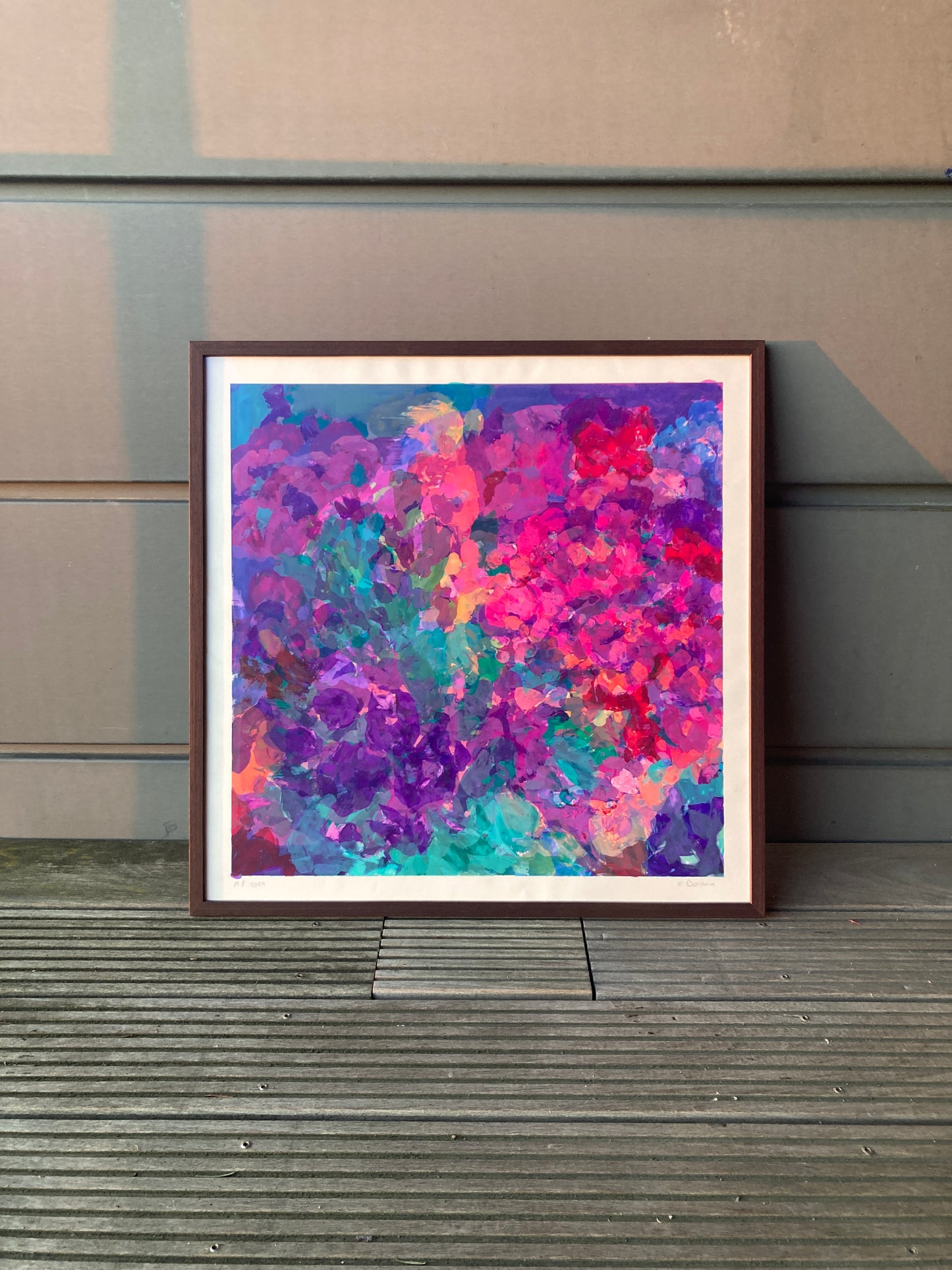 COLETTE | Monoprint 50x50 cm