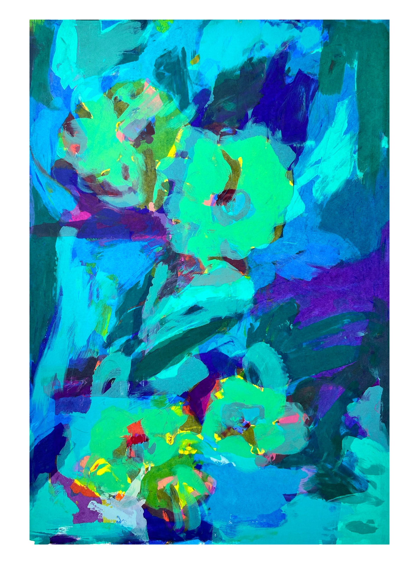 MINTY | Monoprint