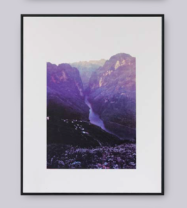 Ha Giang (Vietnam) / Purple I | Screen print | A3 size