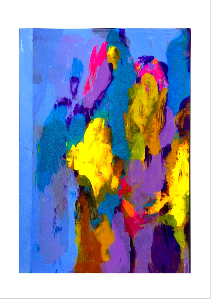 Turbulent Sea | Monoprint