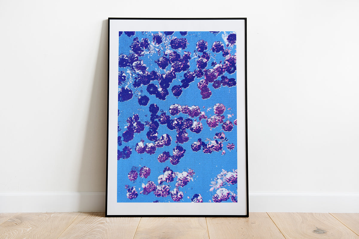 Confetti / Pink | Screen print | A1 size