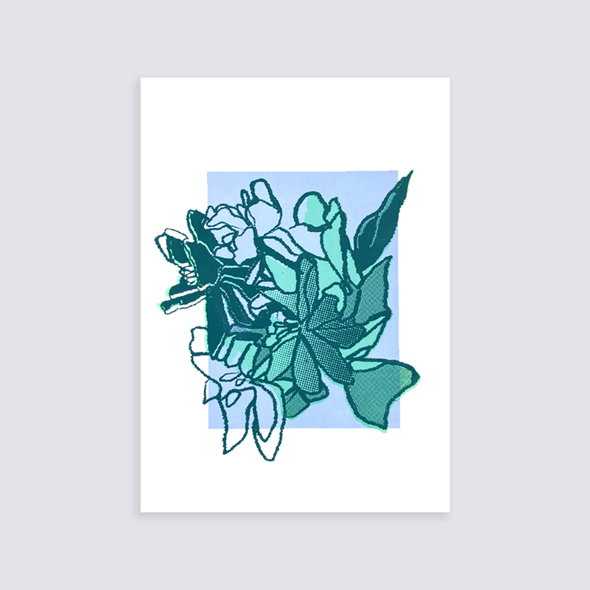 Free Flower | Screen print | A3 size