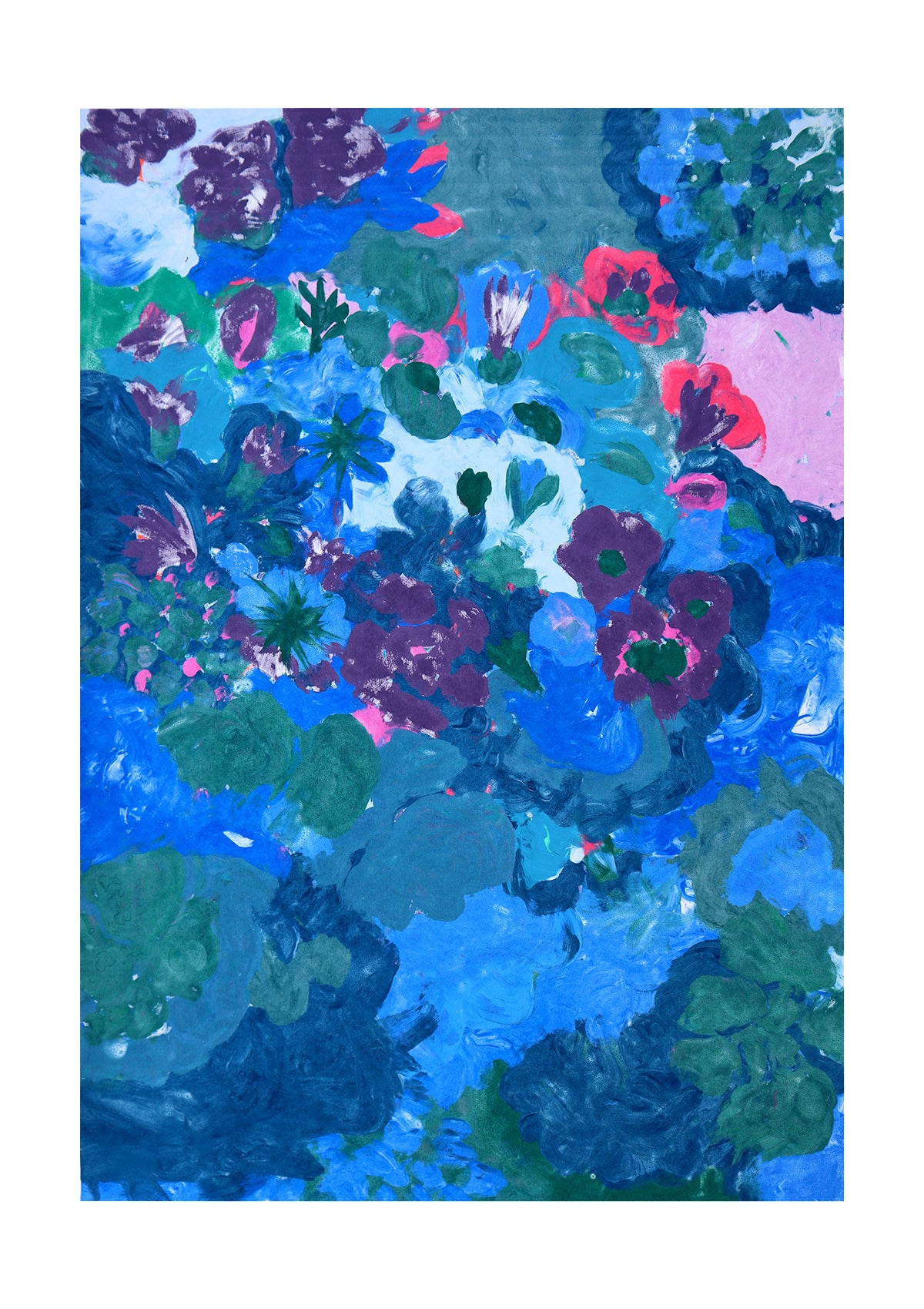 "Katharina" | Monoprint | 56x76 cm - ma.devaux