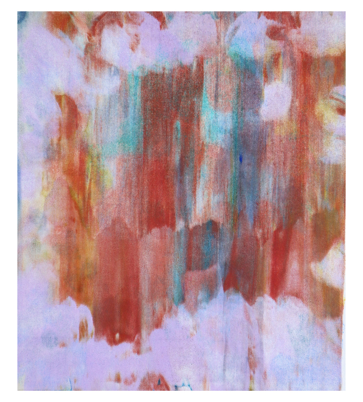 "Stampede II" | Monoprint | 30 x 30 cm (mounted)