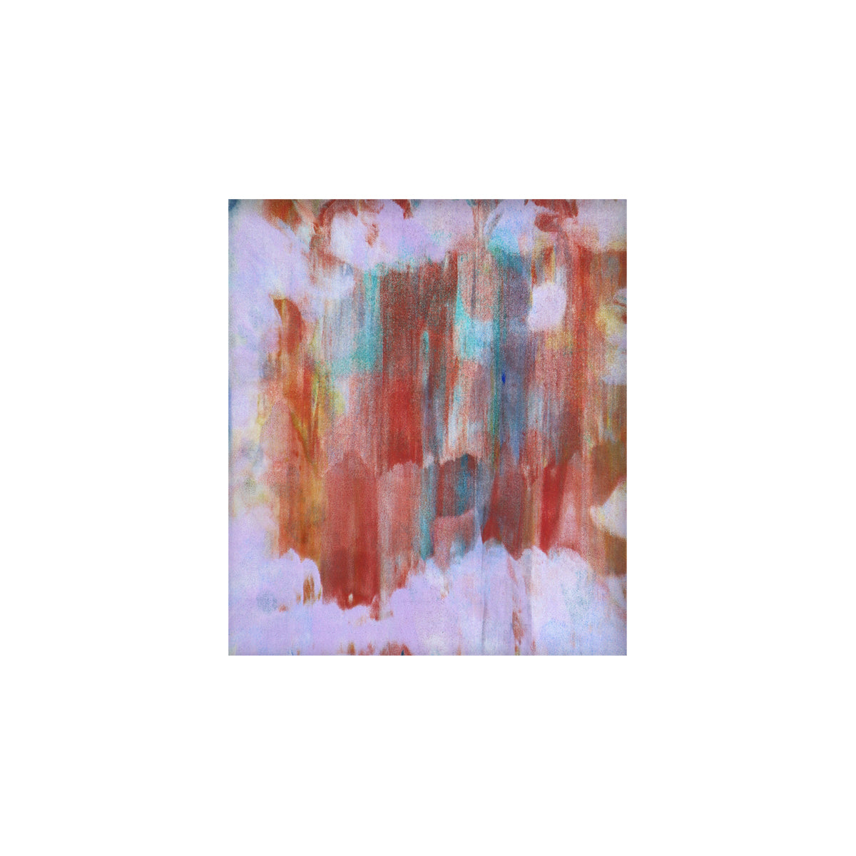 "Stampede II" | Monoprint | 30 x 30 cm (mounted)