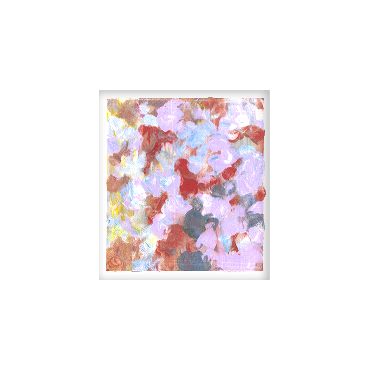 "Stampede I" | Monoprint | 30 x 30 cm (mounted)