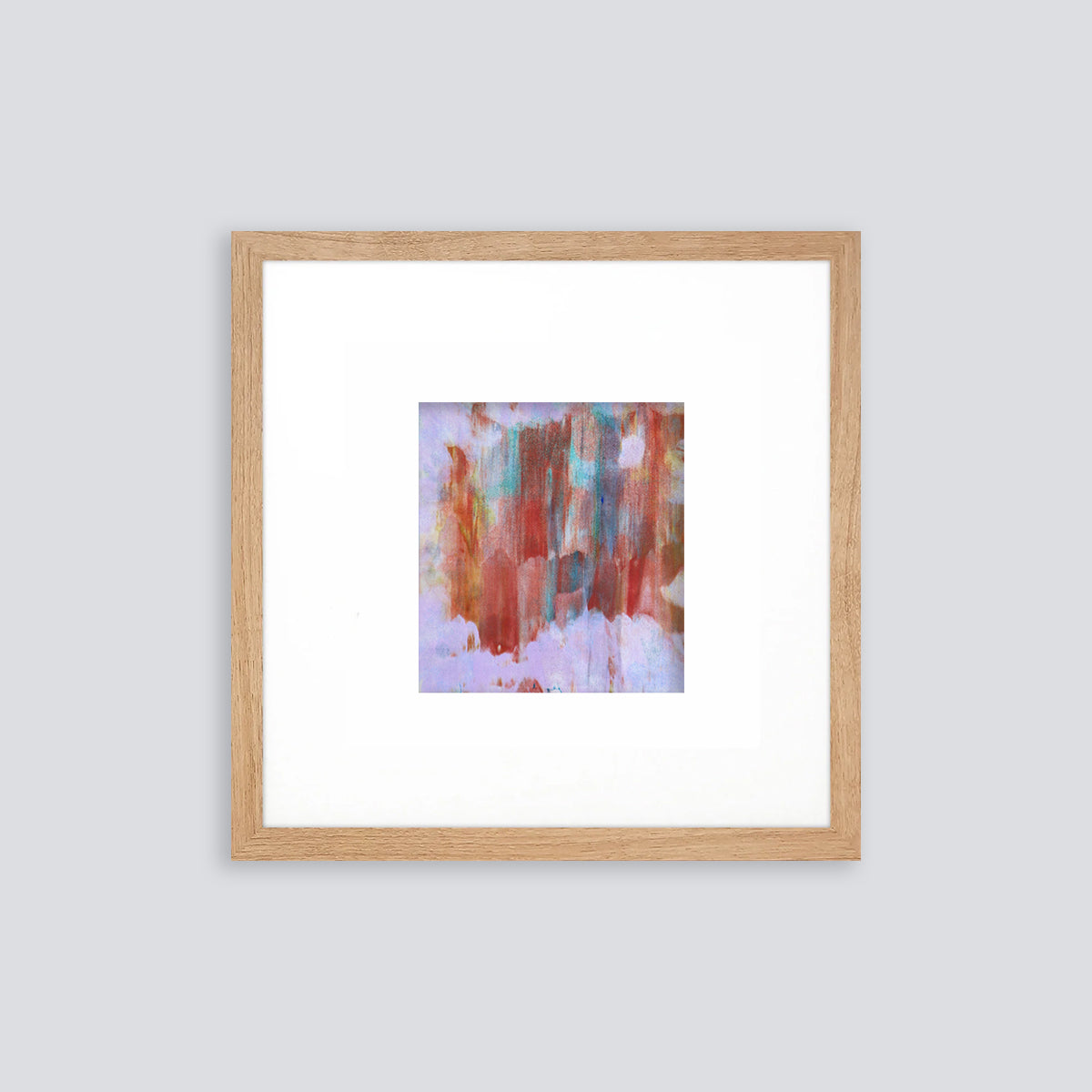 "Stampede II" | Monoprint | 30 x 30 cm (mounted)