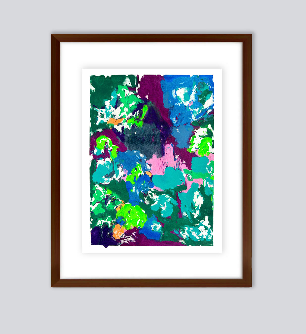 Frank's (Framed) | Monoprint