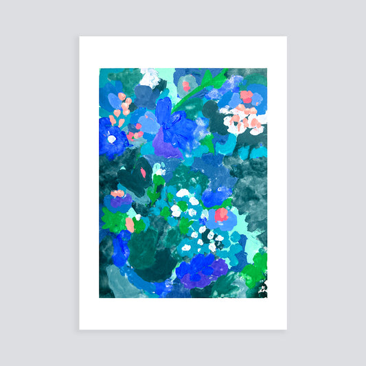 LORETTA | Monoprint | 40 x 50 cm