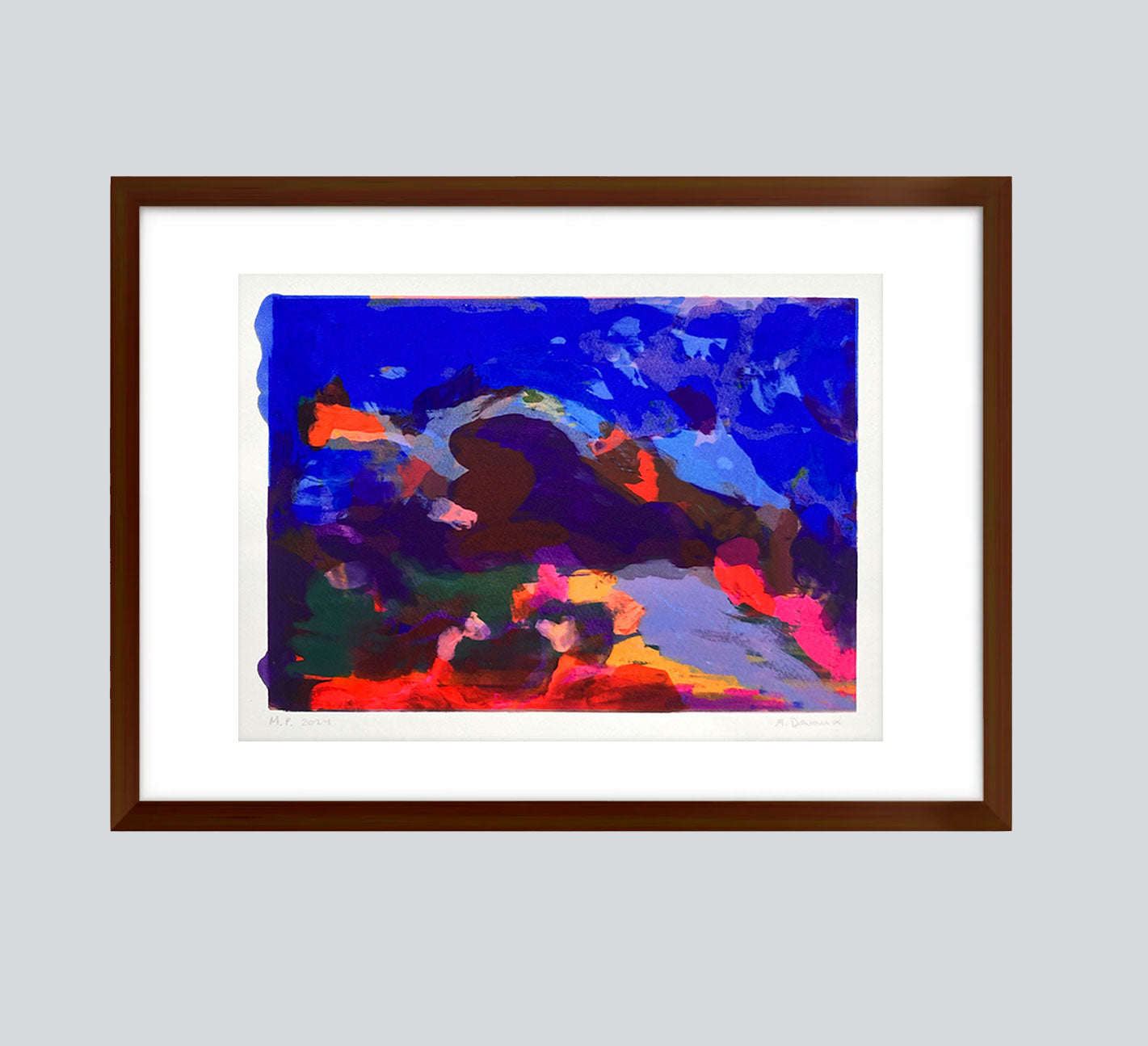 MONONA (Framed) | Monoprint
