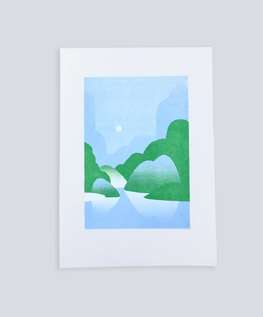 Ninh Binh II | Screen print | A3 size