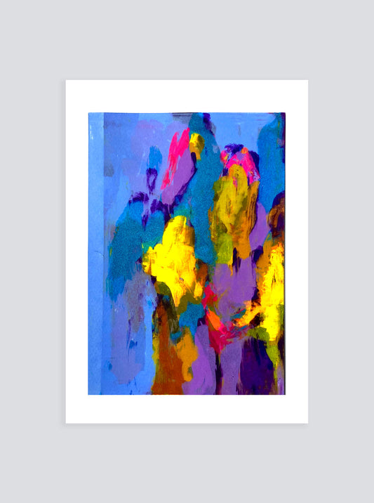 Turbulent Sea | Monoprint