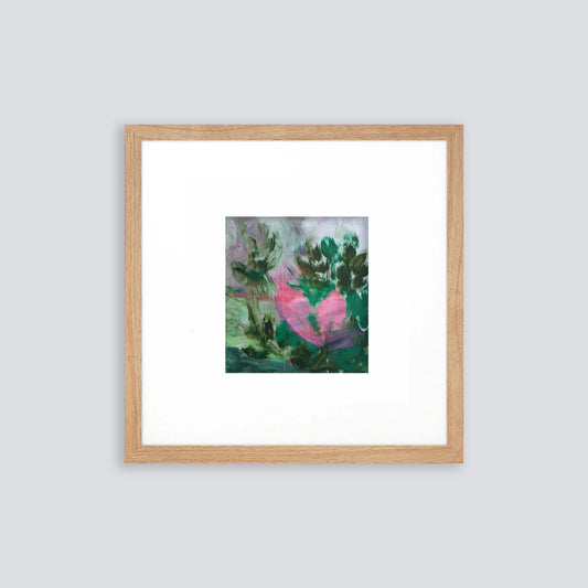 "Muchacha" |  Monoprint | 30 x 30 cm (mounted)