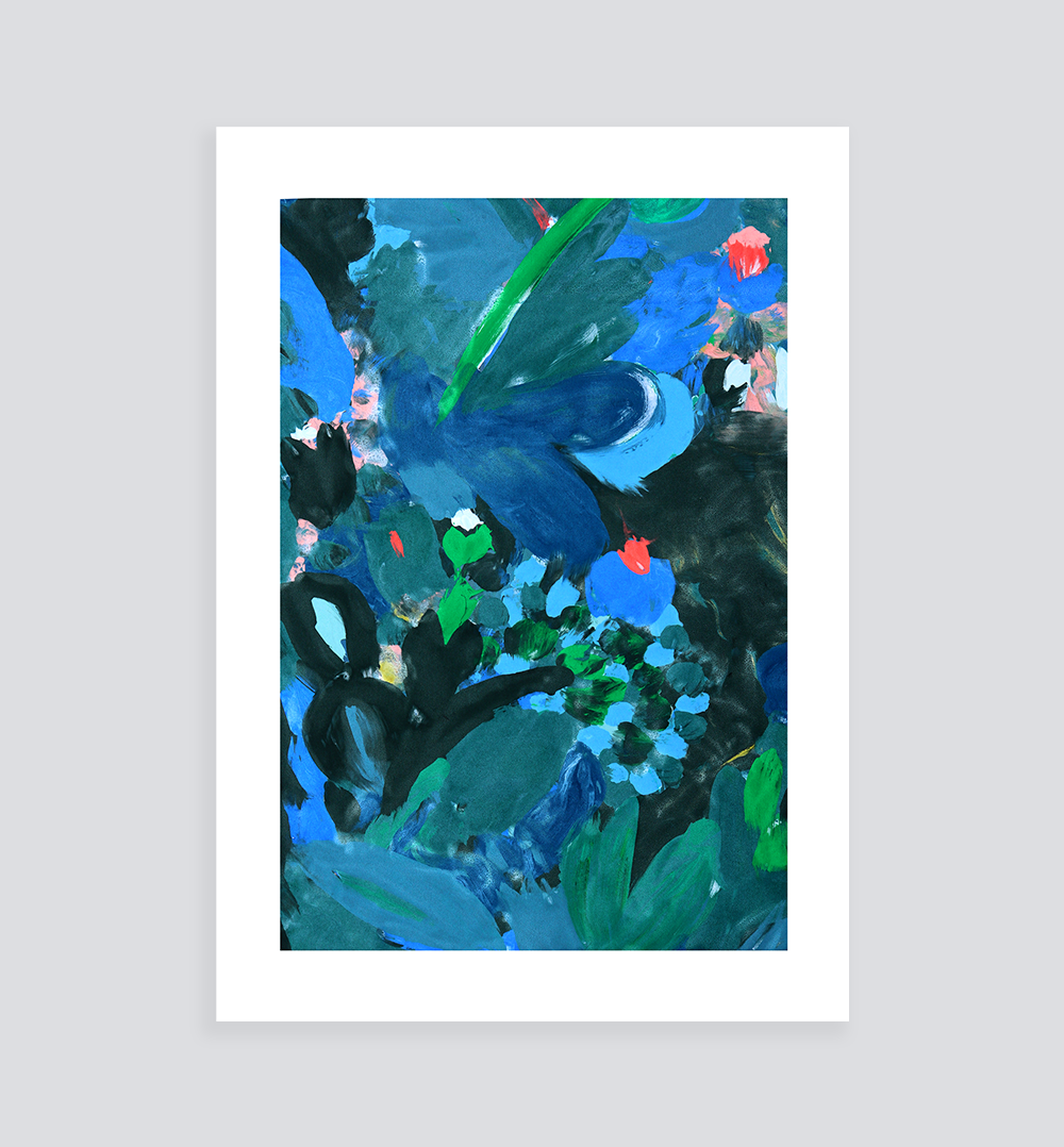 Nightime Blues | Giclée print